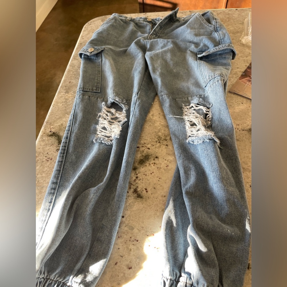 Forever 21 baggy jean pants